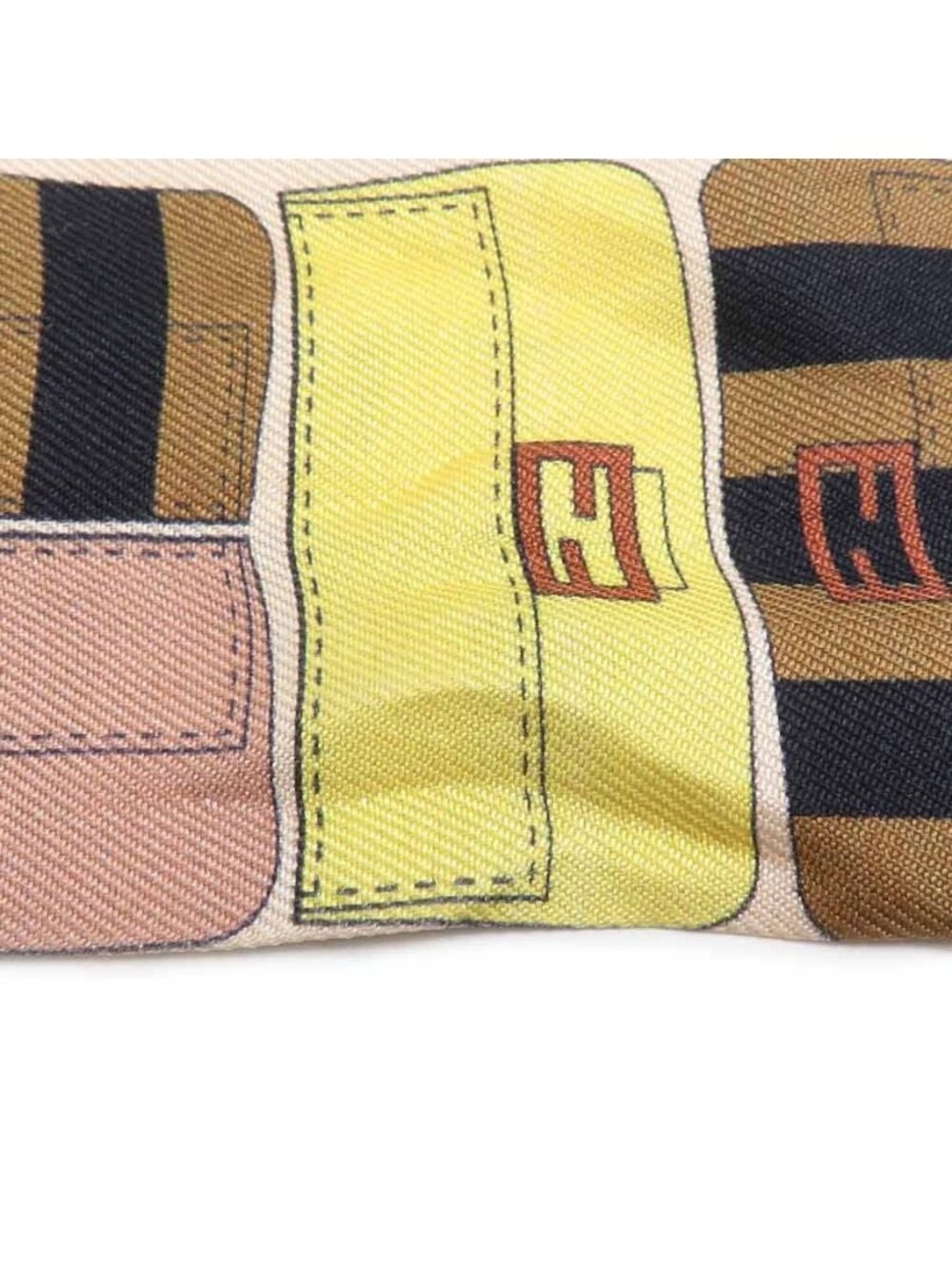 Fendi Ribbon Scarf Multicolor - Picture 6 of 7